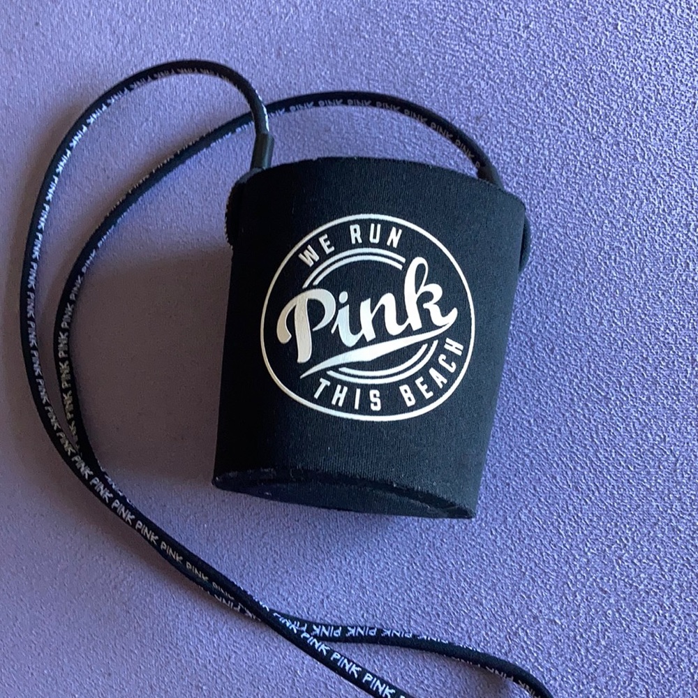 Pink drink holder